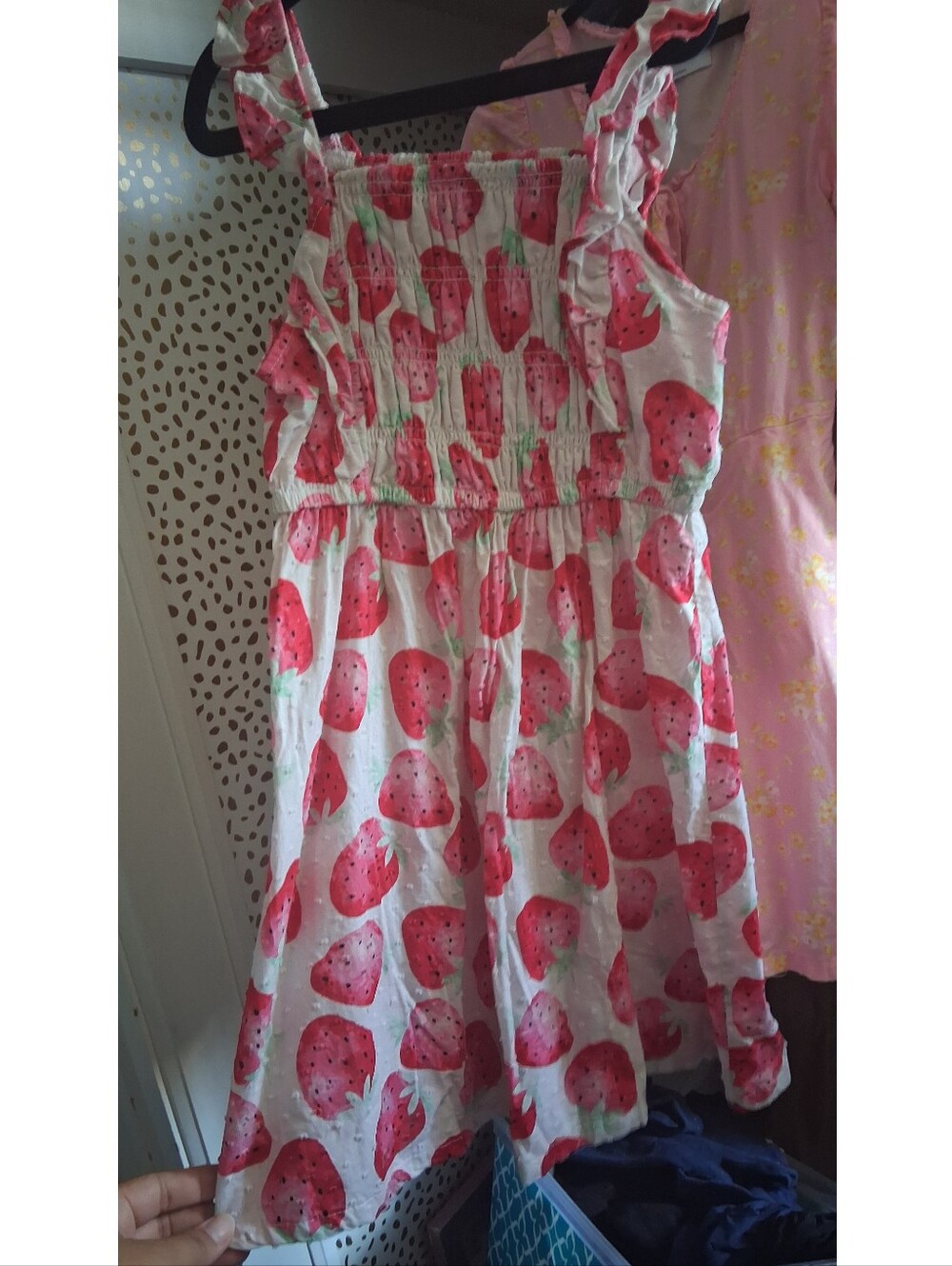Strawberry Print Dress
